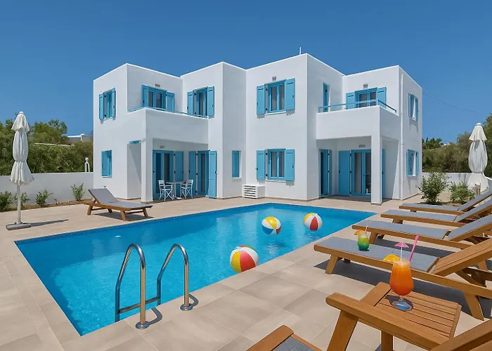 Ippocampos Seaside Serenity - Unwind At Paros Poolside Retreats *