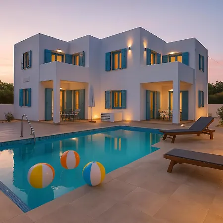Ippocampos Seaside Serenity - Unwind At Paros Poolside Retreats דירה